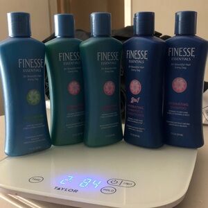 Finesse Essentials Lot of 5 Mixed Lot 7oz each -New!